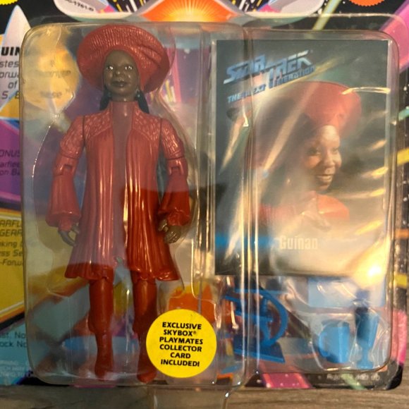Playmates Star Trek The Next Generation Guinan Action Figure Collectible - Picture 2 of 9